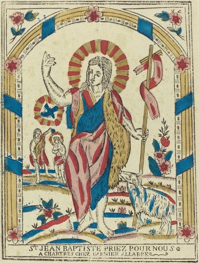 San Giovanni Battista prega per noi da French 19th Century
