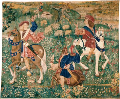 Scena di falconeria da French Master