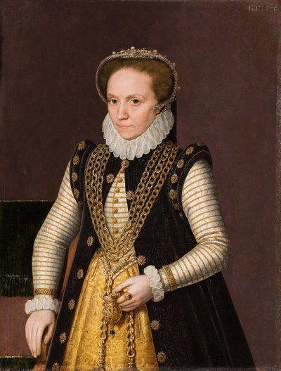 Ritratto di una Nobildonna Francese sconosciuta, 1560 da French Master