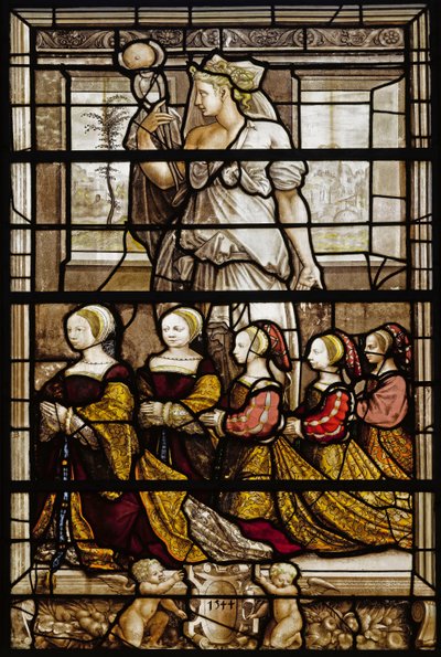 Ritratto delle figlie di Anne de Montmorency 1493-1567 e Madeleine di Savoia 1510-1586, 1544 da French Master