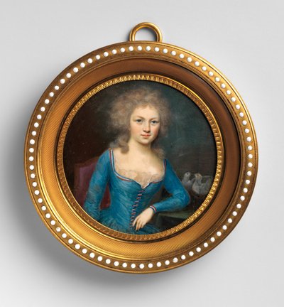 Ritratto di una donna da French Painter
