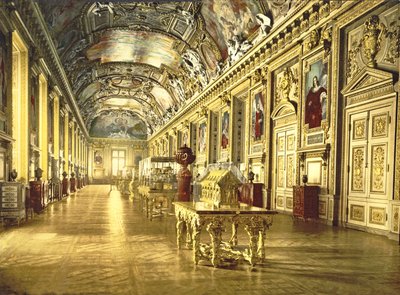 Una galleria del Louvre, Parigi da French Photographer