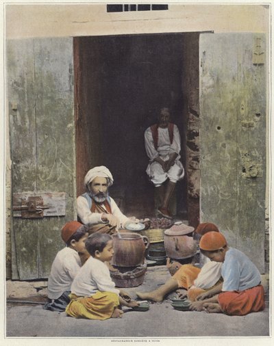 Un ristoratore nativo a Tunisi da French Photographer