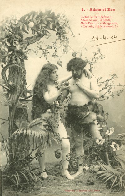 Adamo ed Eva da French Photographer