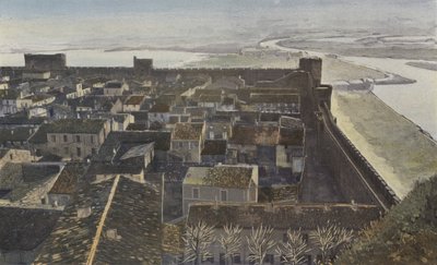 Aigues-Mortes, Vista delle mura, presa dall