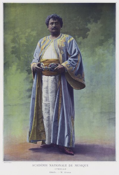 Albert Alvarez nel ruolo di Otello da French Photographer