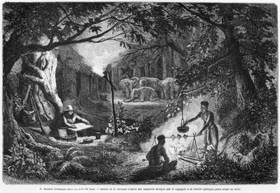 Alexandre Henri Mouhot (1826-1860) nel Regno del Siam da French Photographer