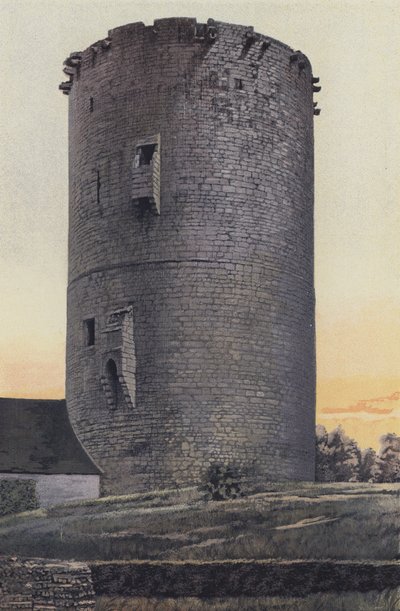 Alluyes, Donjon dell