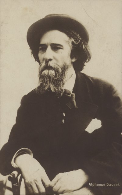 Alphonse Daudet (1840-1897), romanziere francese da French Photographer