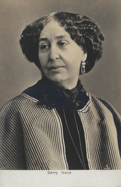 Amantine Lucile Aurore Duplin (pseudonimo George Sand) (1804-1876), romanziere francese da French Photographer
