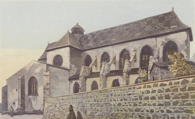 Ambierle, Chiesa, Facciata S da French Photographer