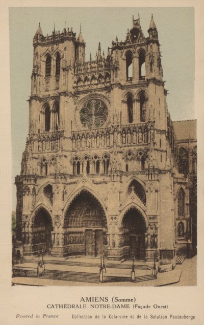 Amiens, Cattedrale Notre Dame da French Photographer