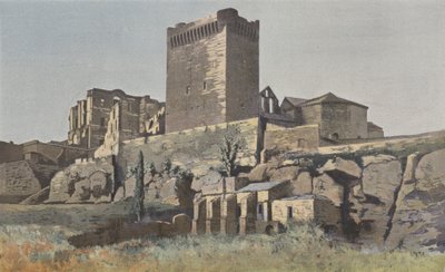 Arles, Abbazia di Montmajour, insieme S da French Photographer