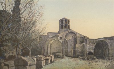 Arles, Les Alyscamps, Chiesa di San Honorato da French Photographer