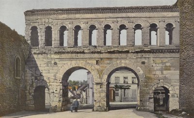 Autun, Porta Saint-Andre, Insieme da French Photographer