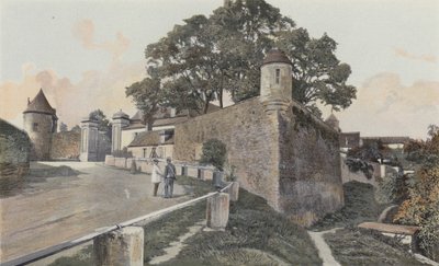 Avallon, Vecchie fortificazioni da French Photographer