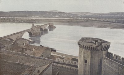 Avignone, Fortificazioni e Ponte San Bénézet da French Photographer