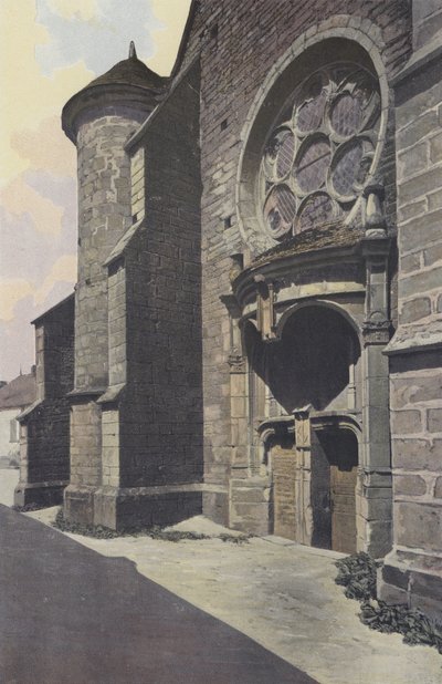 Avirey-Lingey, Chiesa di Avirey, Porta S da French Photographer