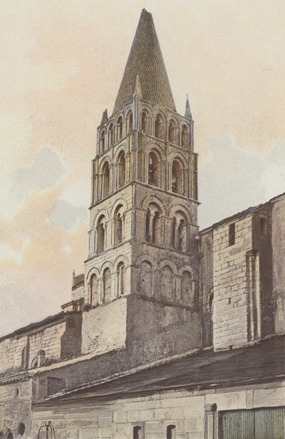 Bassac, Campanile della Chiesa da French Photographer