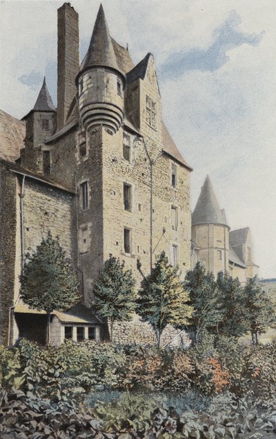 Bauge, Castello, Lato S da French Photographer