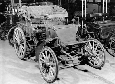 Auto Benz, 1898 da French Photographer