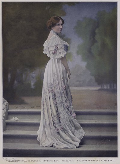 Berthe Bady come Paula in The Second Mrs Tanqueray da French Photographer