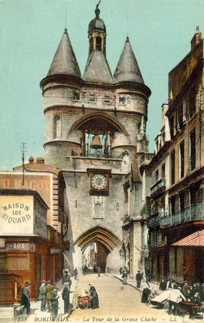 Bordeaux, Francia, la Torre della Grosse Cloche da French Photographer