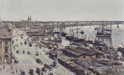 Bordeaux, Place Richelieu, Quais Louis XVIII, dei Chartrons e di Bacalan da French Photographer