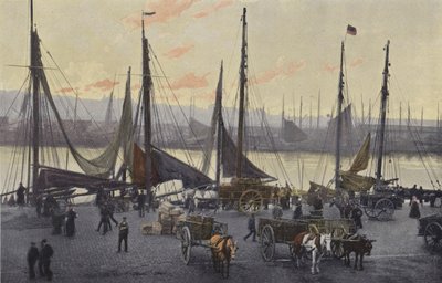 Boulogne-sur-Mer, Preparativi per la pesca delle aringhe da French Photographer
