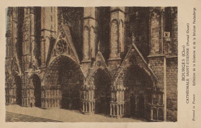 Bourges, Cher, Cattedrale di Saint-Etienne da French Photographer