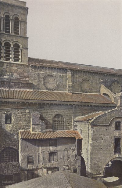 Brioude, Chiesa di Saint-Julien, portico laterale sud da French Photographer