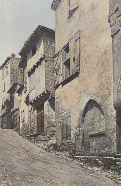 Bruniquel, Strada principale da French Photographer