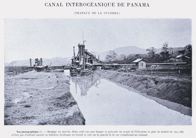 Canale Interoceanico di Panama, Lavori della Culebra da French Photographer