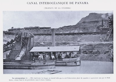 Canale Interoceanico di Panama, lavori di La Culebra da French Photographer