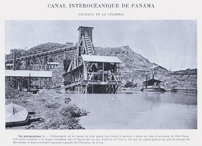 Canale Interoceanico di Panama, lavori di La Culebra da French Photographer