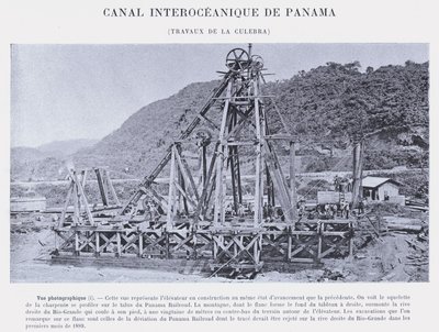 Canale Interoceanico di Panama, lavori di La Culebra da French Photographer