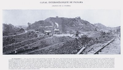 Canale Interoceanico di Panama, lavori di La Culebra da French Photographer
