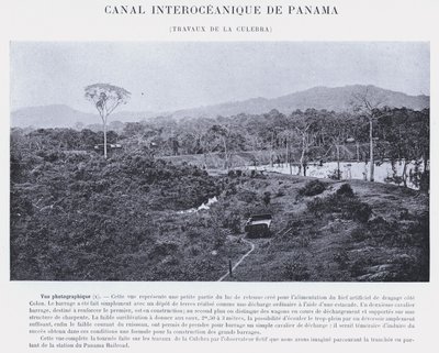 Canale Interoceanico di Panama, Lavori di La Culebra da French Photographer