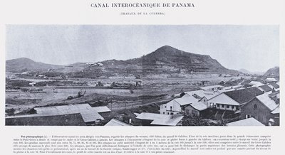 Canale Interoceanico di Panama, Lavori di La Culebra da French Photographer