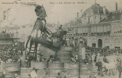 Carnevale di Nizza, Carro, Le Pillole del Diavolo da French Photographer