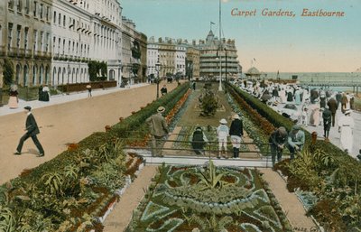 Carpet Gardens, Eastbourne, Inghilterra da French Photographer