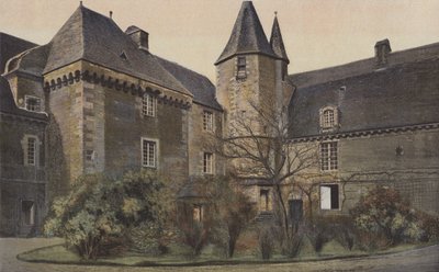 Carrouge, Castello, Facciata sul cortile da French Photographer