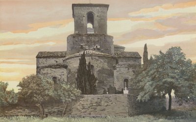 Chabrillan, Antica chiesa, abside da French Photographer