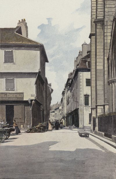 Chalon-sur-Saone, Rue aux Fevres da French Photographer