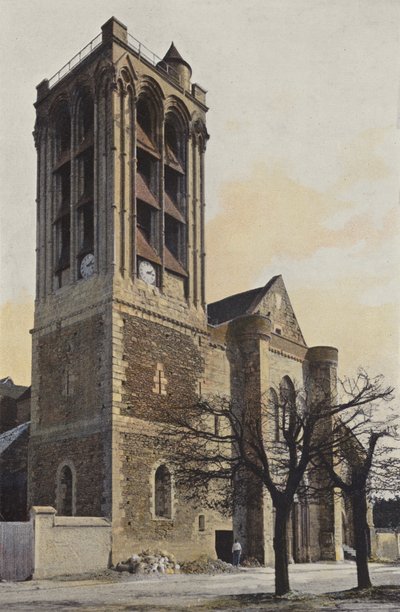 Champeaux, chiesa, facciata O da French Photographer