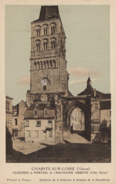 Charite Sur Loire, Campanile e Portale dell