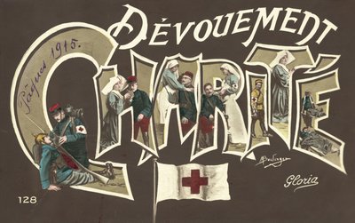 Carità, infermieristica, nella Prima Guerra Mondiale da French Photographer