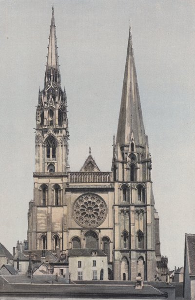 Chartres, Cattedrale Notre-Dame, Facciata O da French Photographer