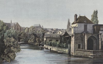 Chartres, Vista presa sul ponte di la Courtille da French Photographer