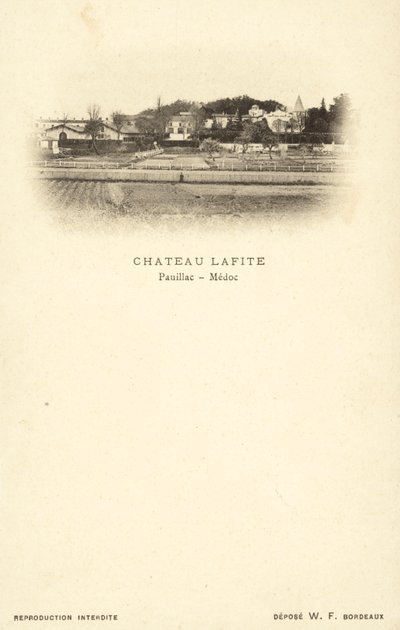 Chateau Lafite, Pauillac, Medoc da French Photographer
